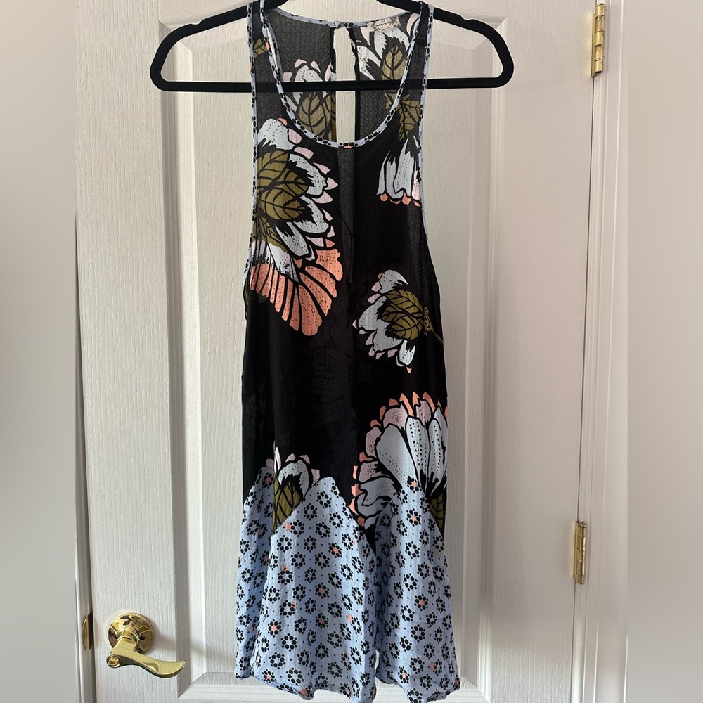 Free people Floral Sleeveless Dress